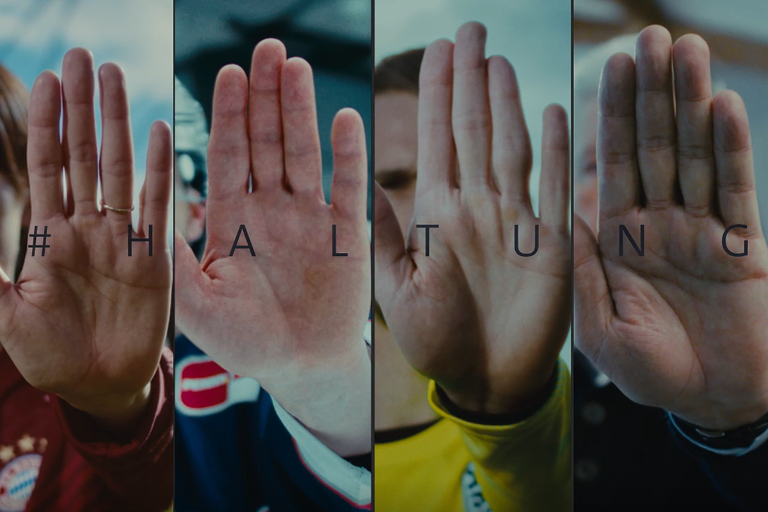 Hände; Text #Haltung