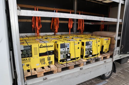 Generatoren der Münchner Feuerwehr für Kyiv 