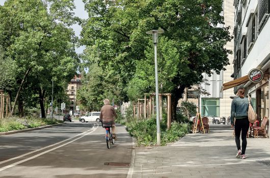 Altstadtring Nordwest: Oberflächenwiederherstellung Oskar-von-Miller-Ring