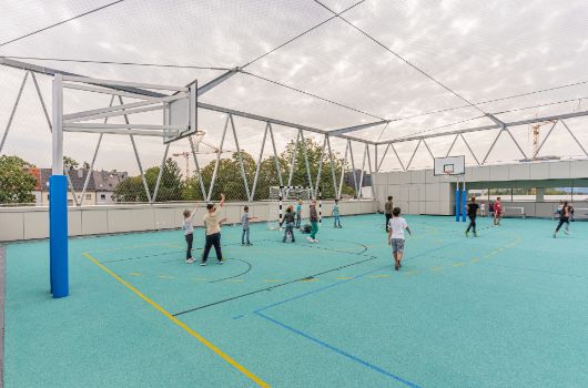Neubau Grundschule Aidenbachstraße mit Sporthalle und Haus für Kinder