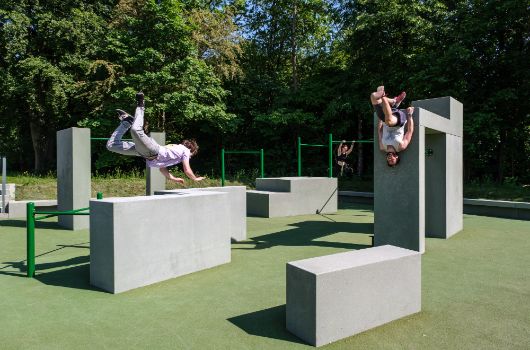 Öffentliche Grünflächen im Prinz-Eugen-Park