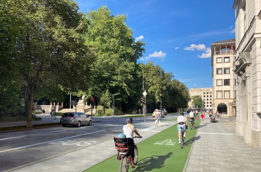 Visualisierung Radschnellverbindung Münchner Norden