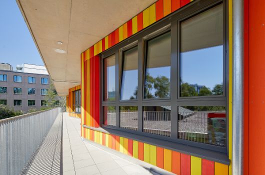 Fluchtbalkone im 1.Obergeschoss