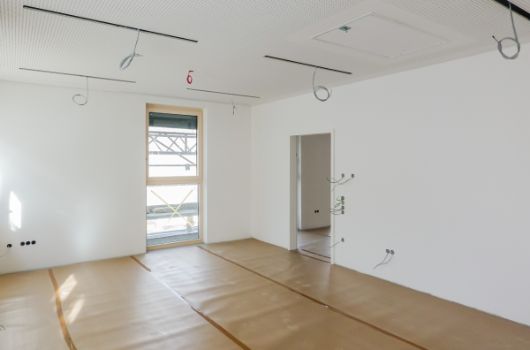 Personalraum im Obergeschoss