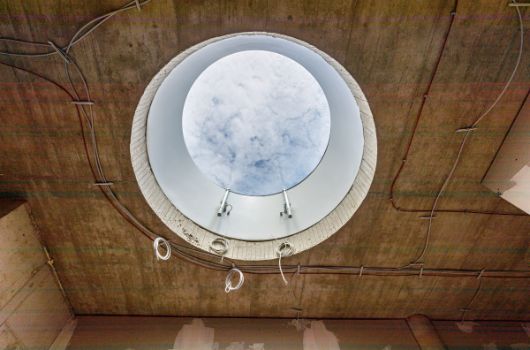 Oberlichter im Obergeschoss