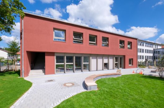 Blick aus dem Garten