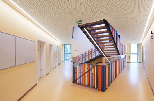 Flur- und Treppenhaussituation im 1.Obergeschoss