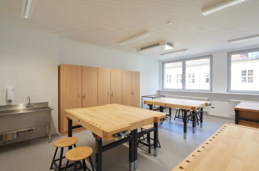 Werkraum im 1.Obergeschoss