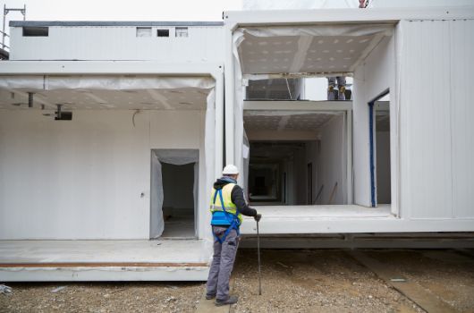 Exakte Positionierung eines Moduls