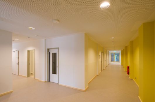 Innenliegender Flur