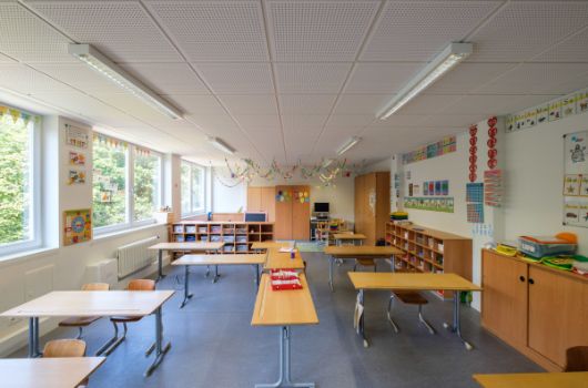 Ein Klassenzimmer der Grundschule