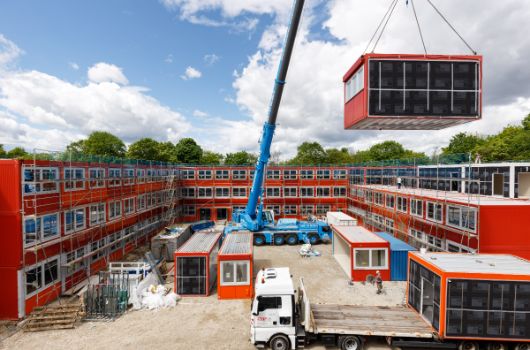 Schwebende Raumeinheit