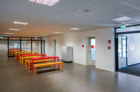 Mittelzone im Erdgeschoss