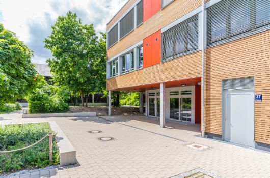 Ansicht Süd Eingangsbereich