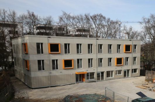 Abnahme des Gebäudes