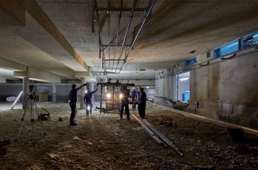 Dämmmaßnahmen in der Tiefgarage