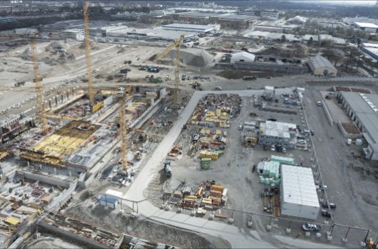 Vorderansicht Bereich Gymnasium