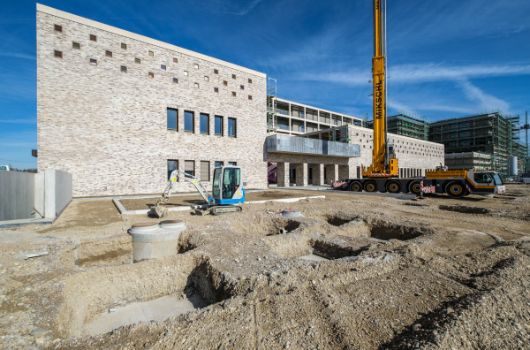 Grundschule mit integrierten Haus für Kinder