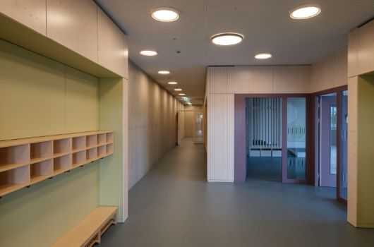 Flursituation Obergeschoss - Haus für Kinder