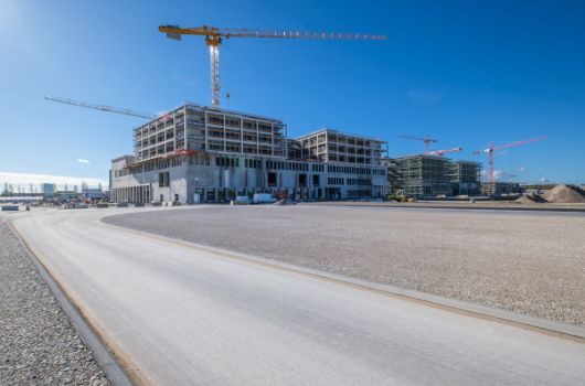 Rückansicht Gebäude