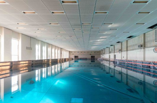 Schwimmbad Gymnasium - 3500 qm3 Fassungsvermögen 