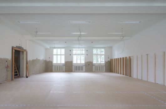 Blick in die Sporthalle