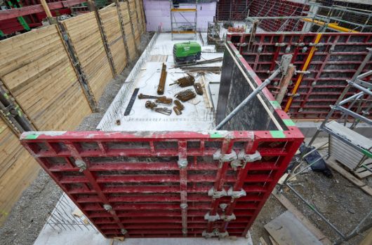 Unterkellerter Bereich 1.Bauabschnitt