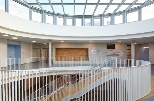 Oberlicht über dem Haupttreppenhaus