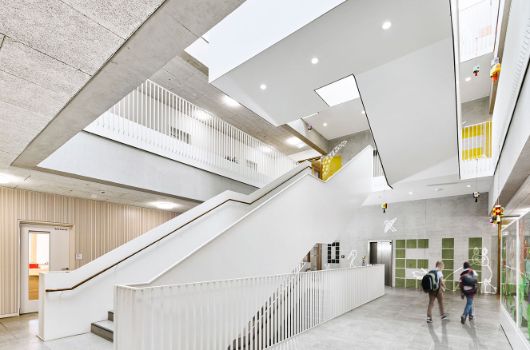 Treppenanlage der Grundschule