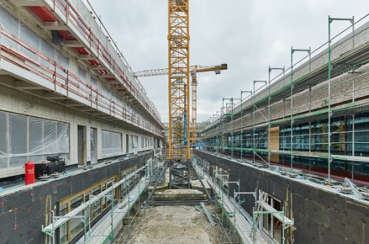 Blick in den Tiefhof