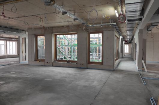 Estrich in den Lernhäusern