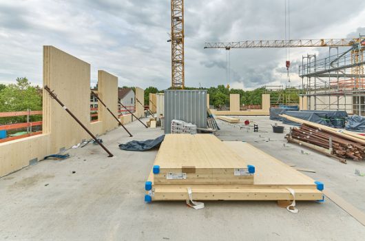 Brettsperrholzwände