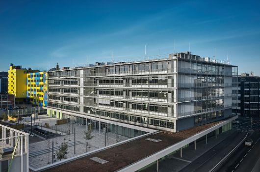 Ansicht Schulhaus aus nordöstlicher Richtung