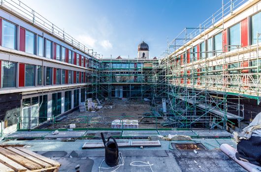 Innenhof Schulzentrum