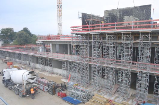 Schalung für Betonwände