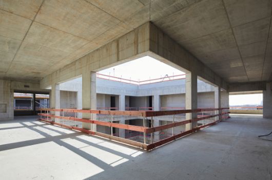 Rohbau Gebäudeteil C