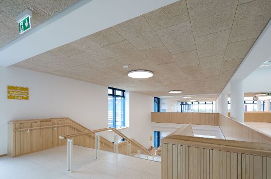 Treppenhaus im Erschließungsbau