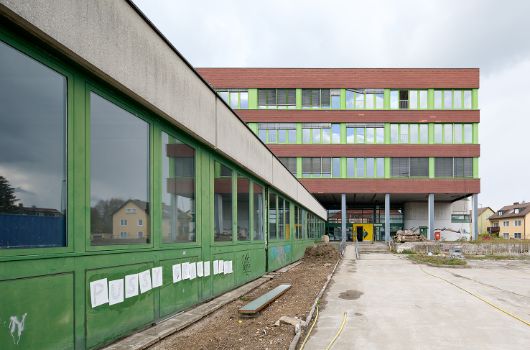 Ansicht Ost Klassentrakt