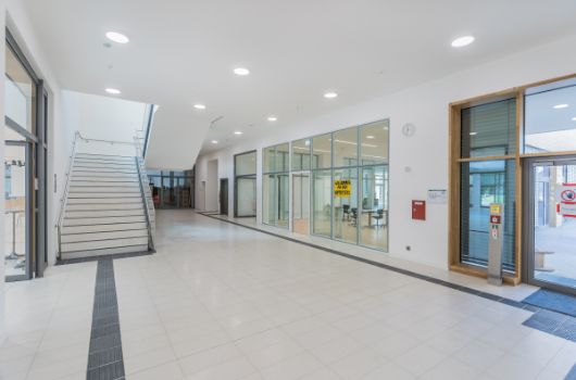 Bibliothek im Haupttreppenhaus