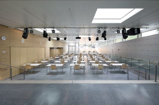 Neubau Mensa - Bühnenbereich