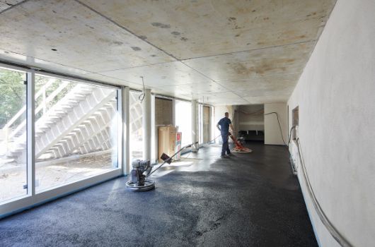 Neubau Mensa, Blick Zugang Schuldenkmal Briennerstraße 37