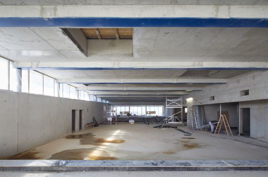 Hauptraum Mensa mit seitlichen Nebenräumen