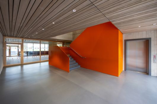 Foyer Vereinsheim-Gebäude