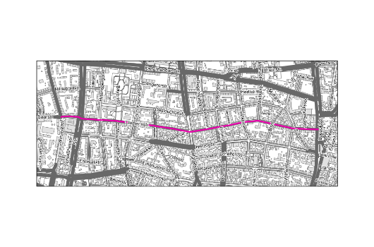 Clemensstraße zwischen Winzererstraße und Leopoldstraße