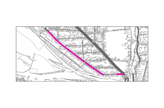 Josef-Retzer-Straße zwischen Bäckerstraße und Weinbergerstraße