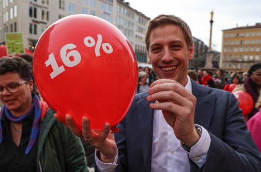 Bürgermeister Dominik Krause am Equal Pay Day