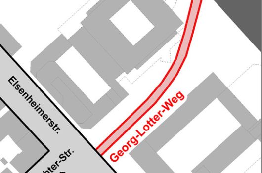 Verlauf Georg-Lotter-Weg