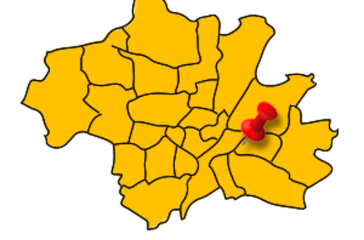 Lage in München - Bezirk 14 Berg am Laim