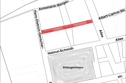 Verlauf Roman-Herzog-Straße