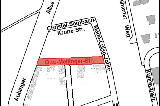Otto-Meitinger-Straße Verlauf